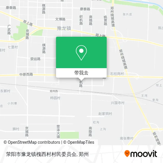 荥阳市豫龙镇槐西村村民委员会地图