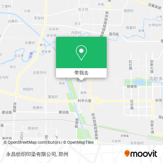 永昌纺织印染有限公司地图