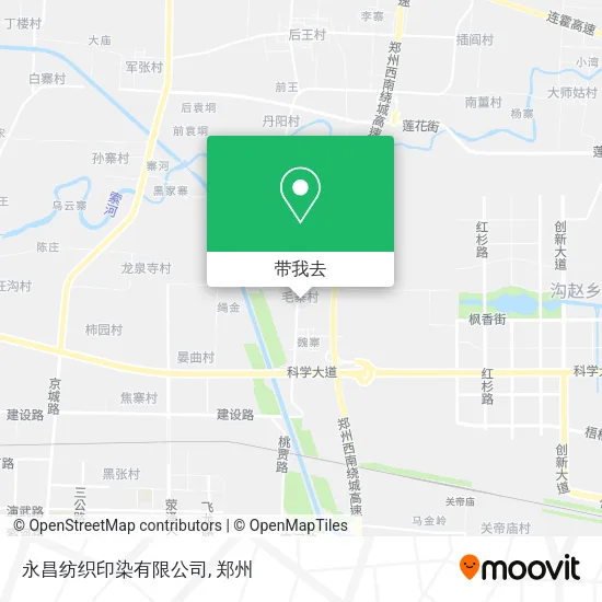 永昌纺织印染有限公司地图