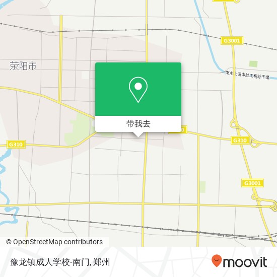 豫龙镇成人学校-南门地图