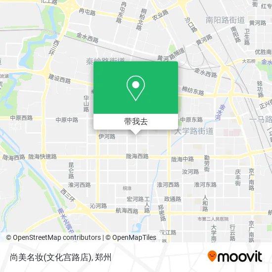 尚美名妆(文化宫路店)地图