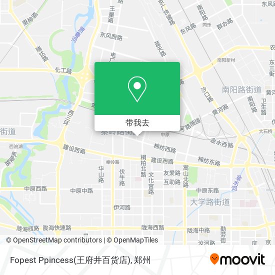 Fopest Ppincess(王府井百货店)地图