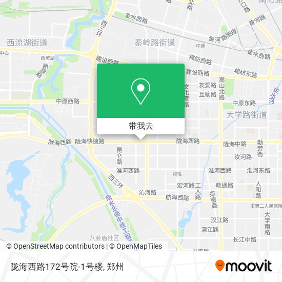 陇海西路172号院-1号楼地图