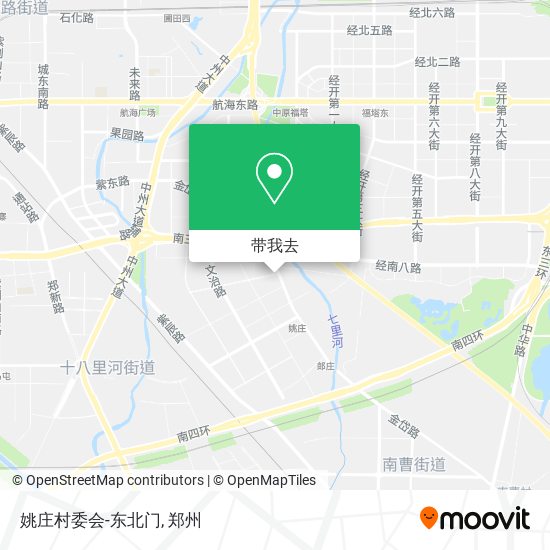 姚庄村委会-东北门地图