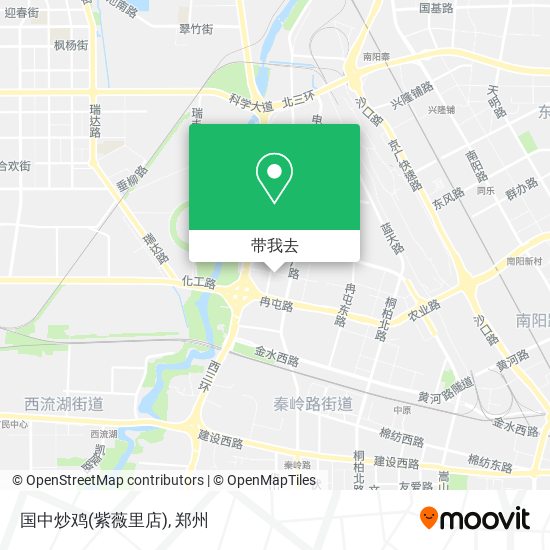 国中炒鸡(紫薇里店)地图