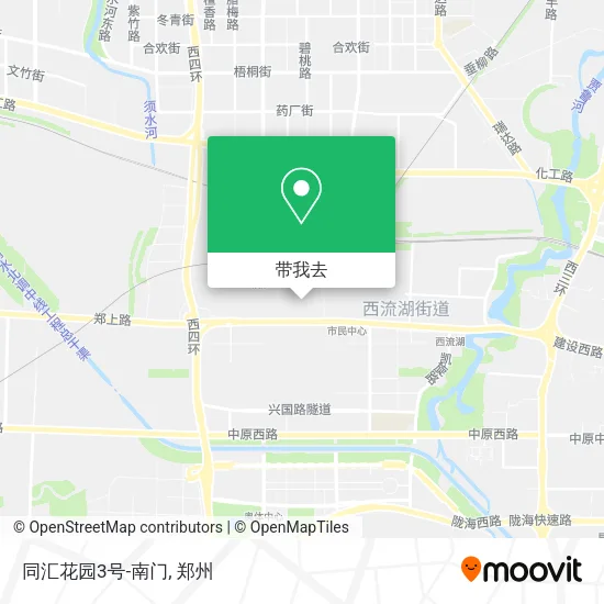 同汇花园3号-南门地图