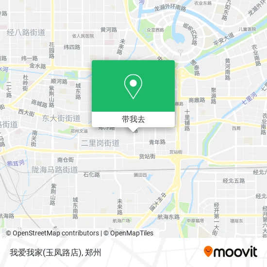 我爱我家(玉凤路店)地图