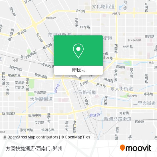 方圆快捷酒店-西南门地图