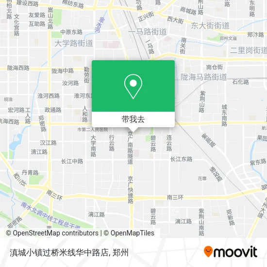 滇城小镇过桥米线华中路店地图