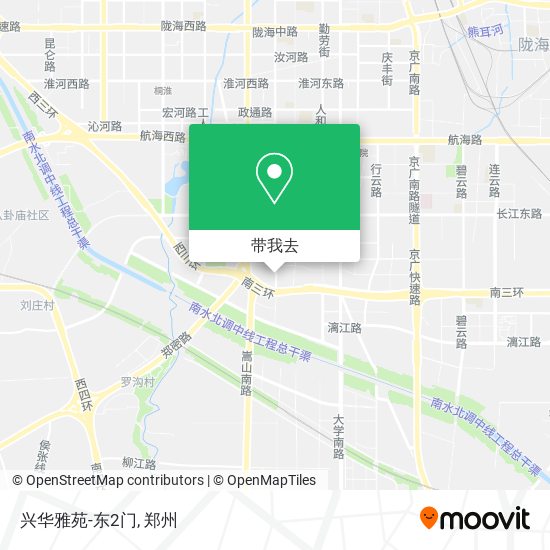 兴华雅苑-东2门地图