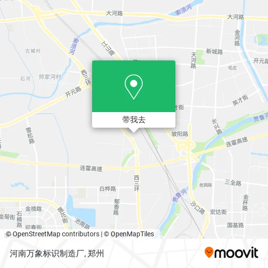 河南万象标识制造厂地图