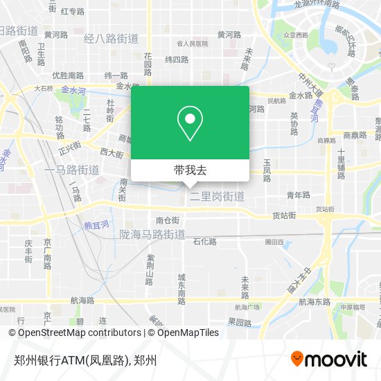 郑州银行ATM(凤凰路)地图
