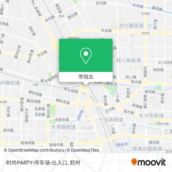 时尚PARTY-停车场-出入口地图