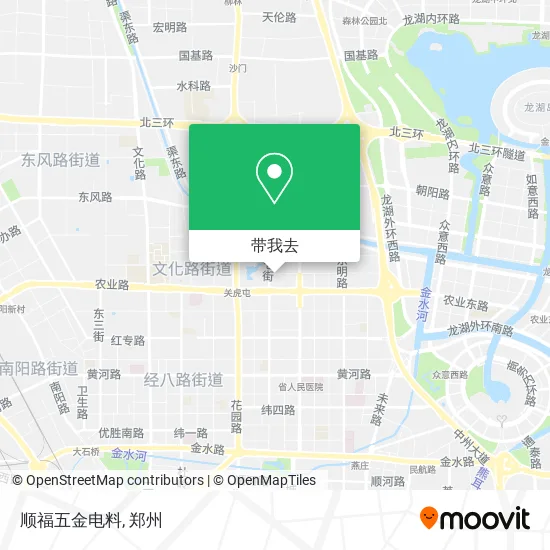 顺福五金电料地图