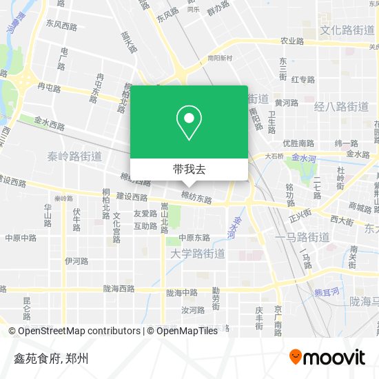 鑫苑食府地图