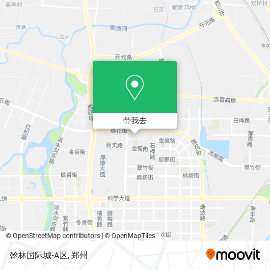翰林国际城-A区地图