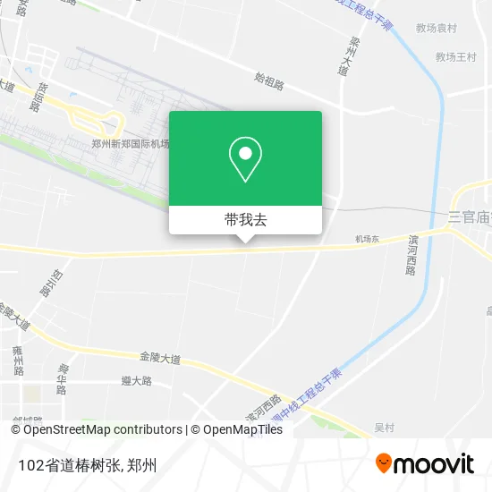 102省道椿树张地图