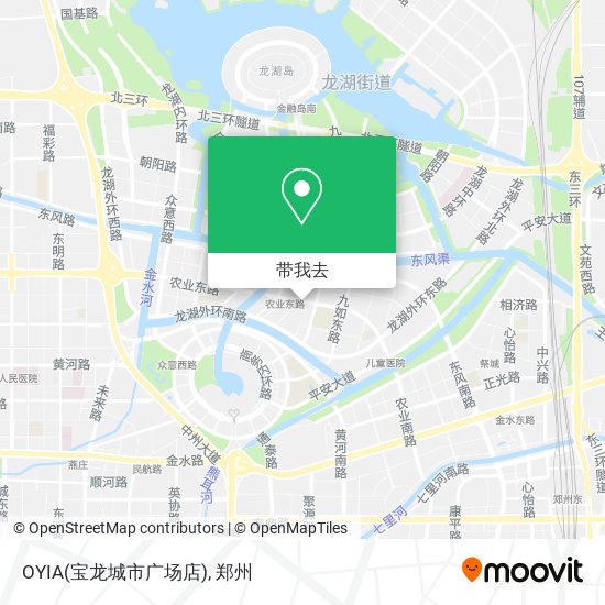 OYIA(宝龙城市广场店)地图