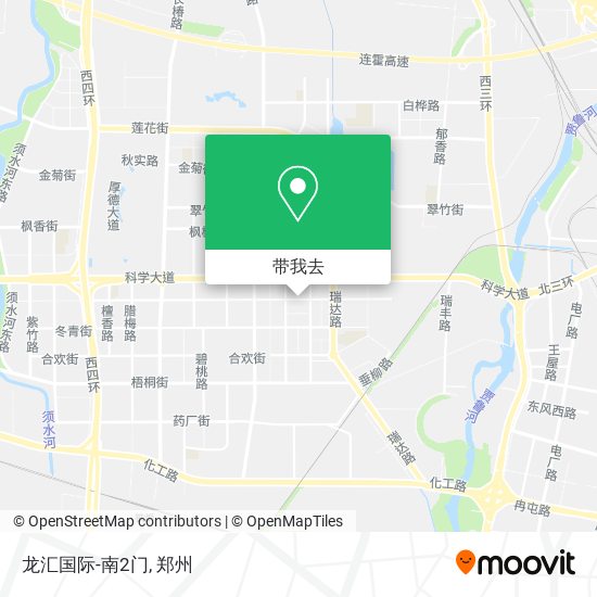 龙汇国际-南2门地图