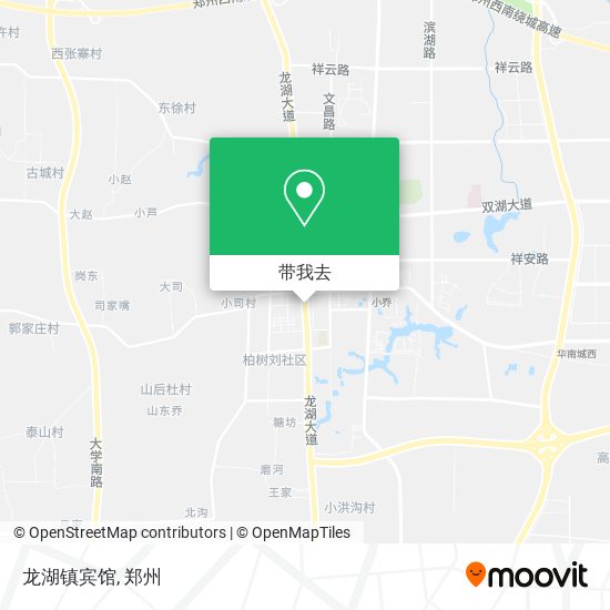 龙湖镇宾馆地图