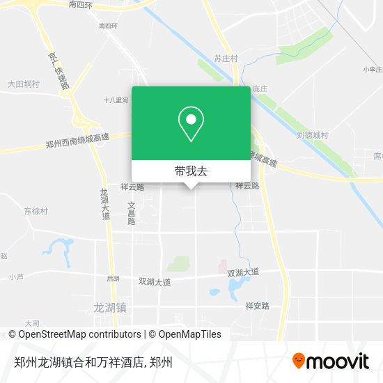 郑州龙湖镇合和万祥酒店地图