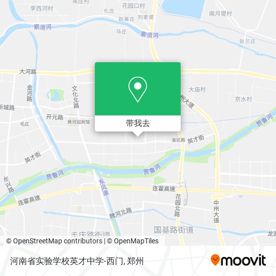 河南省实验学校英才中学-西门地图