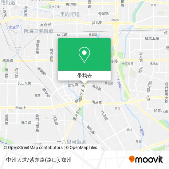 中州大道/紫东路(路口)地图