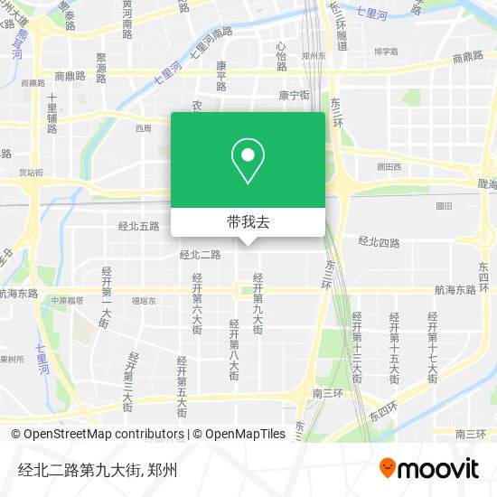 经北二路第九大街地图