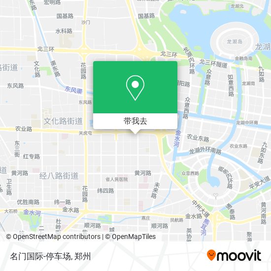 名门国际-停车场地图