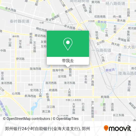 郑州银行24小时自助银行(金海大道支行)地图