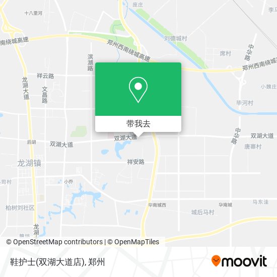 鞋护士(双湖大道店)地图