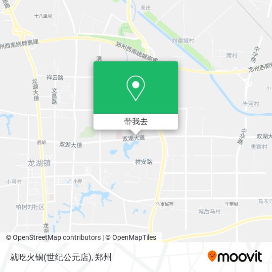 就吃火锅(世纪公元店)地图