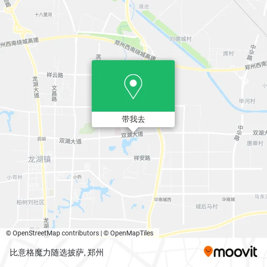比意格魔力随选披萨地图