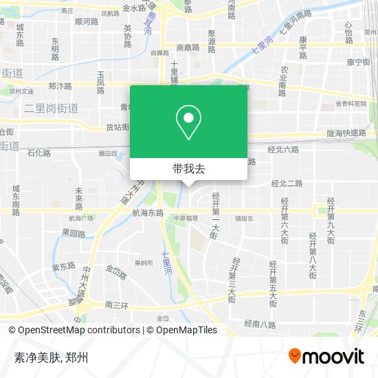 素净美肤地图