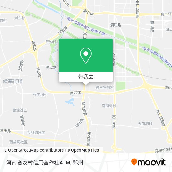 河南省农村信用合作社ATM地图
