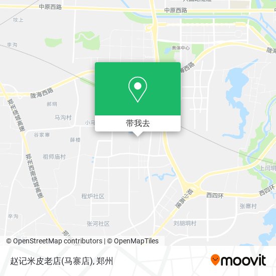 赵记米皮老店(马寨店)地图