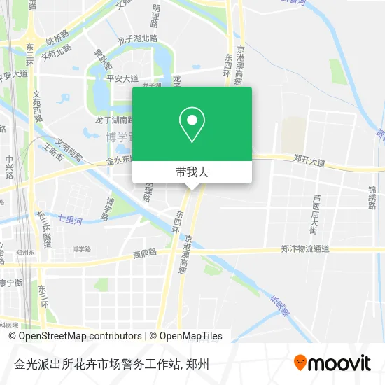 金光派出所花卉市场警务工作站地图