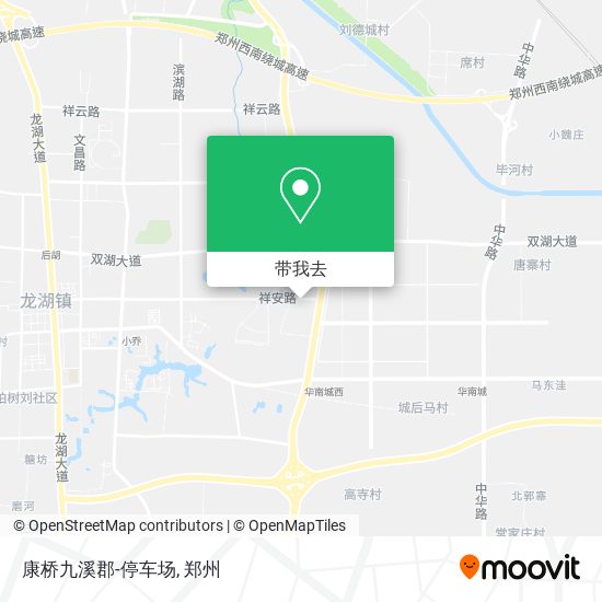 康桥九溪郡-停车场地图