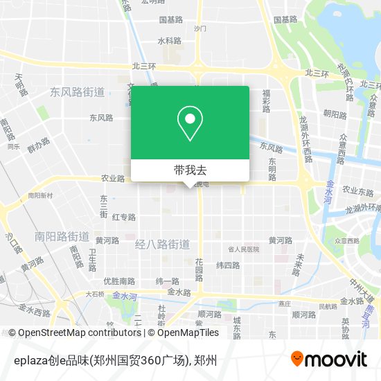 eplaza创e品味(郑州国贸360广场)地图
