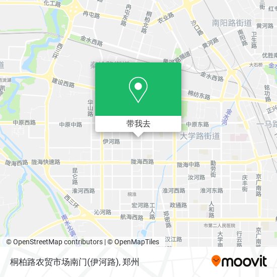 桐柏路农贸市场南门(伊河路)地图