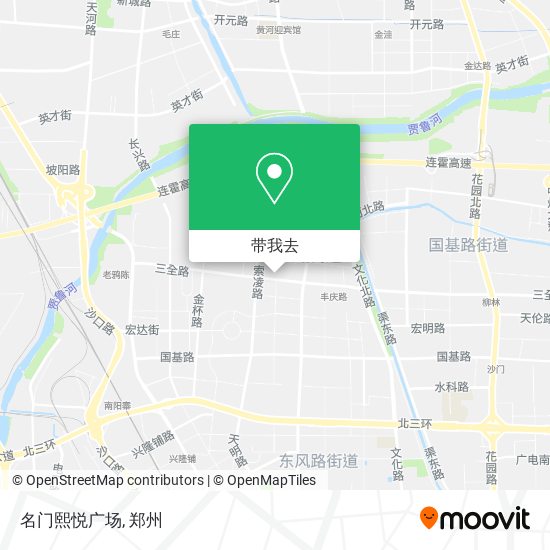 名门熙悦广场地图