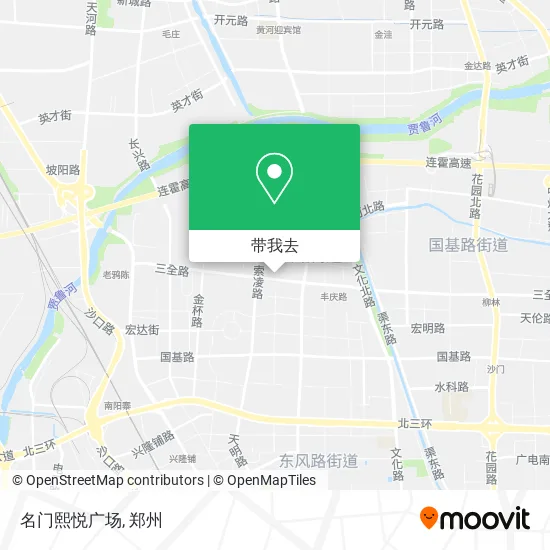 名门熙悦广场地图