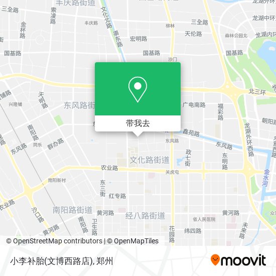 小李补胎(文博西路店)地图