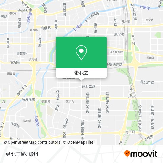 经北三路地图