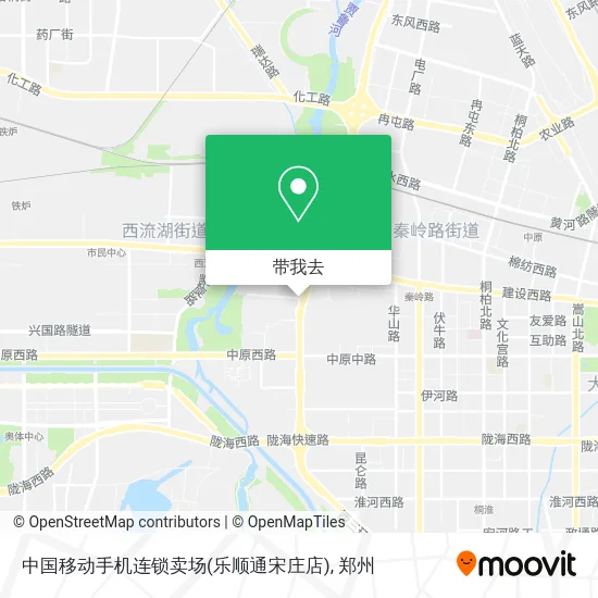 中国移动手机连锁卖场(乐顺通宋庄店)地图