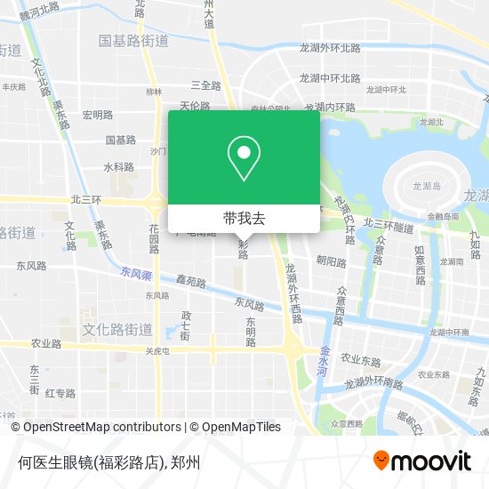 何医生眼镜(福彩路店)地图