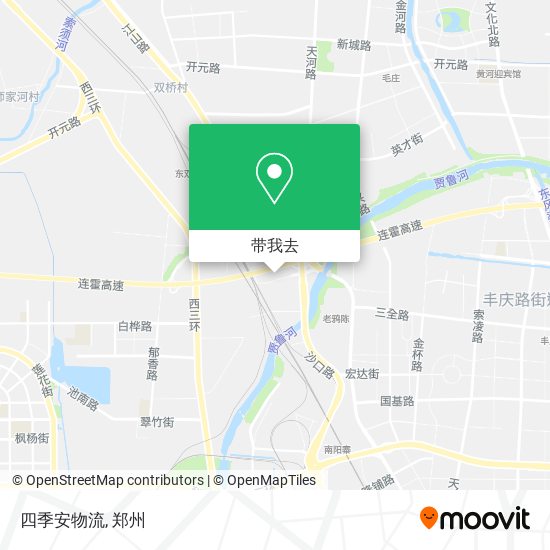 四季安物流地图