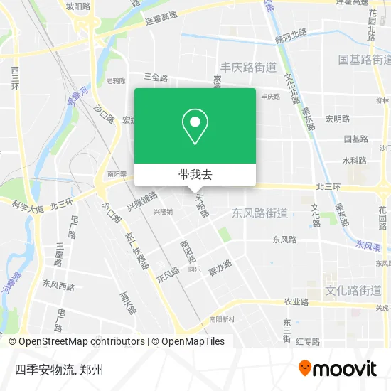 四季安物流地图