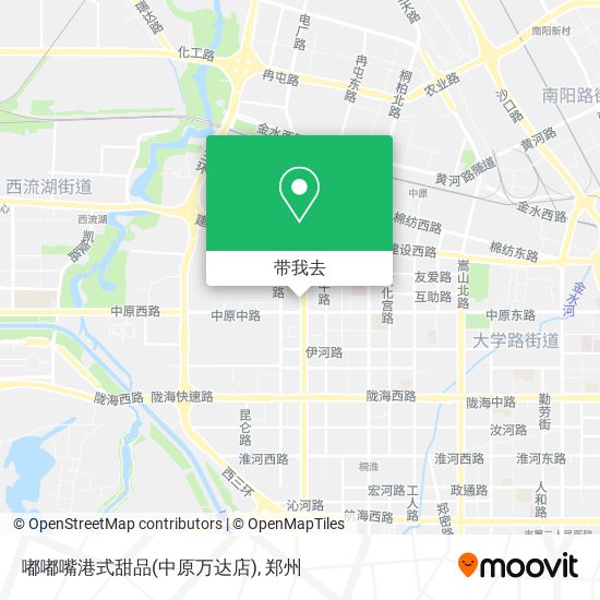 嘟嘟嘴港式甜品(中原万达店)地图