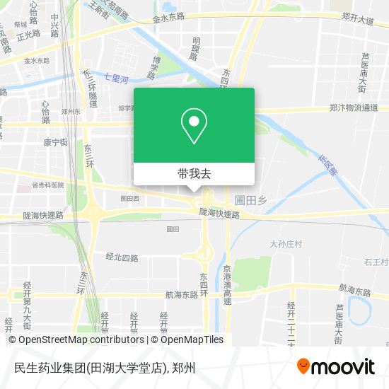 民生药业集团(田湖大学堂店)地图